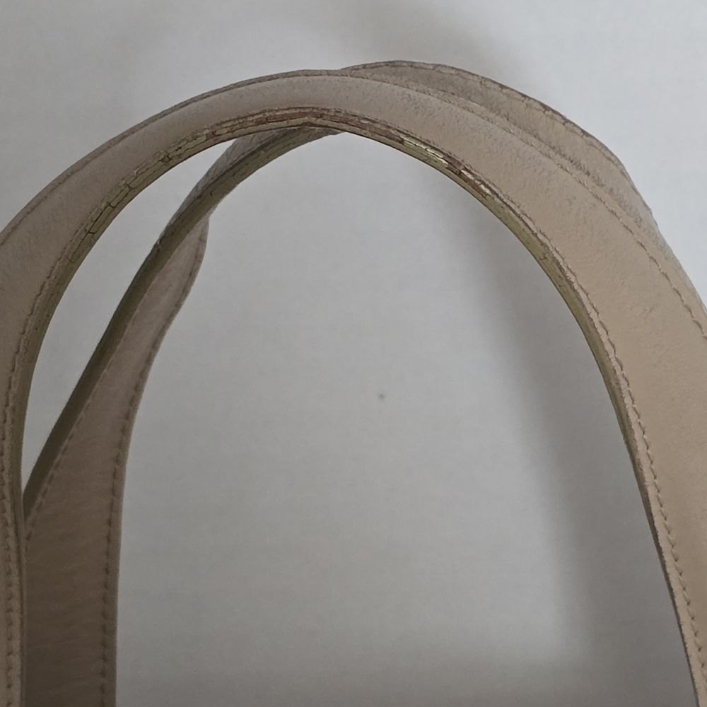 Authentic Chanel Travel Line Beige Jaquard CC Logo Large Totebag - Picture 5 of 16